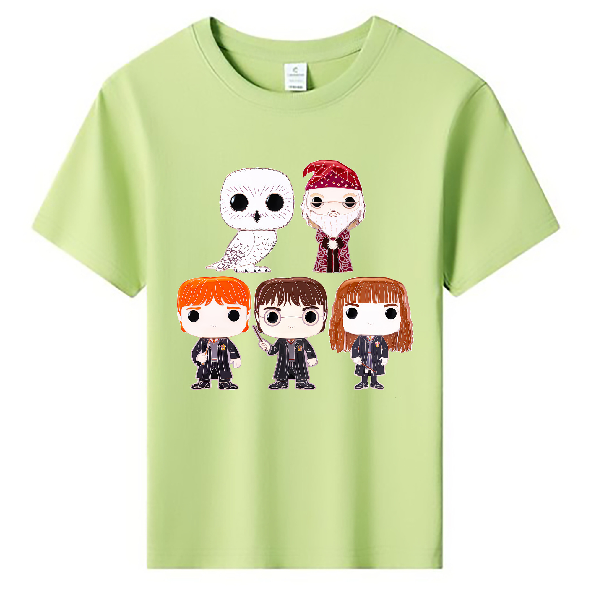 （画像用） Harry Potter ハリー・ポッターシリーズ 綿100％キッズTシャツ（フロントプリント）
